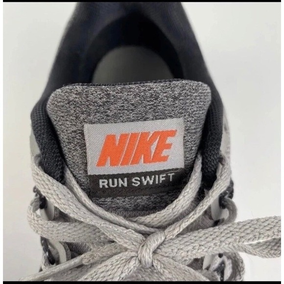 Nike Athletic Running Shoes Women 8.5 Run Swift Sneaker Gray Pink Swoosh Fitness - Picture 4 of 8